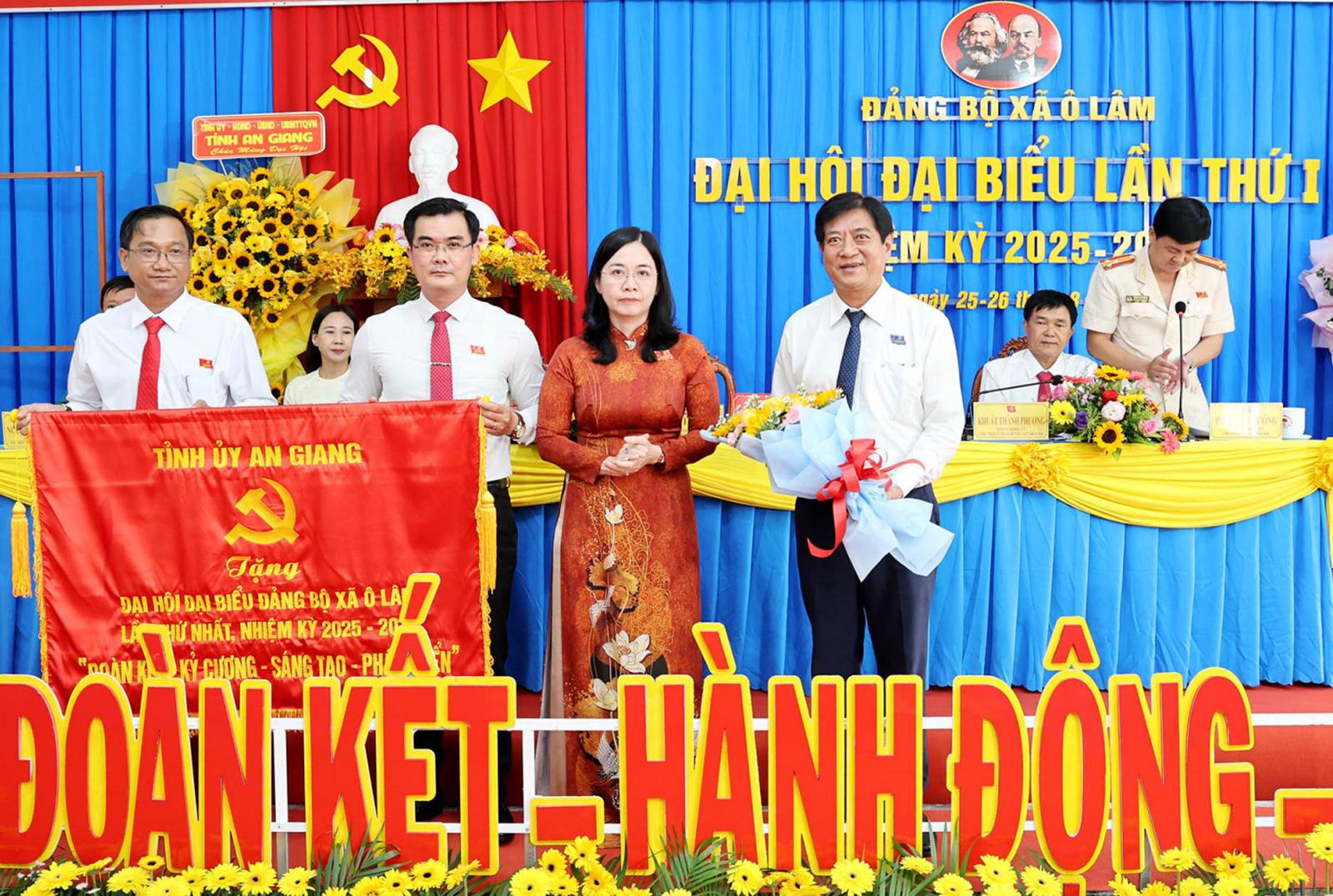 Đại hội đại biểu Đảng bộ xã Ô Lâm nhiệm kỳ 2025 - 2030