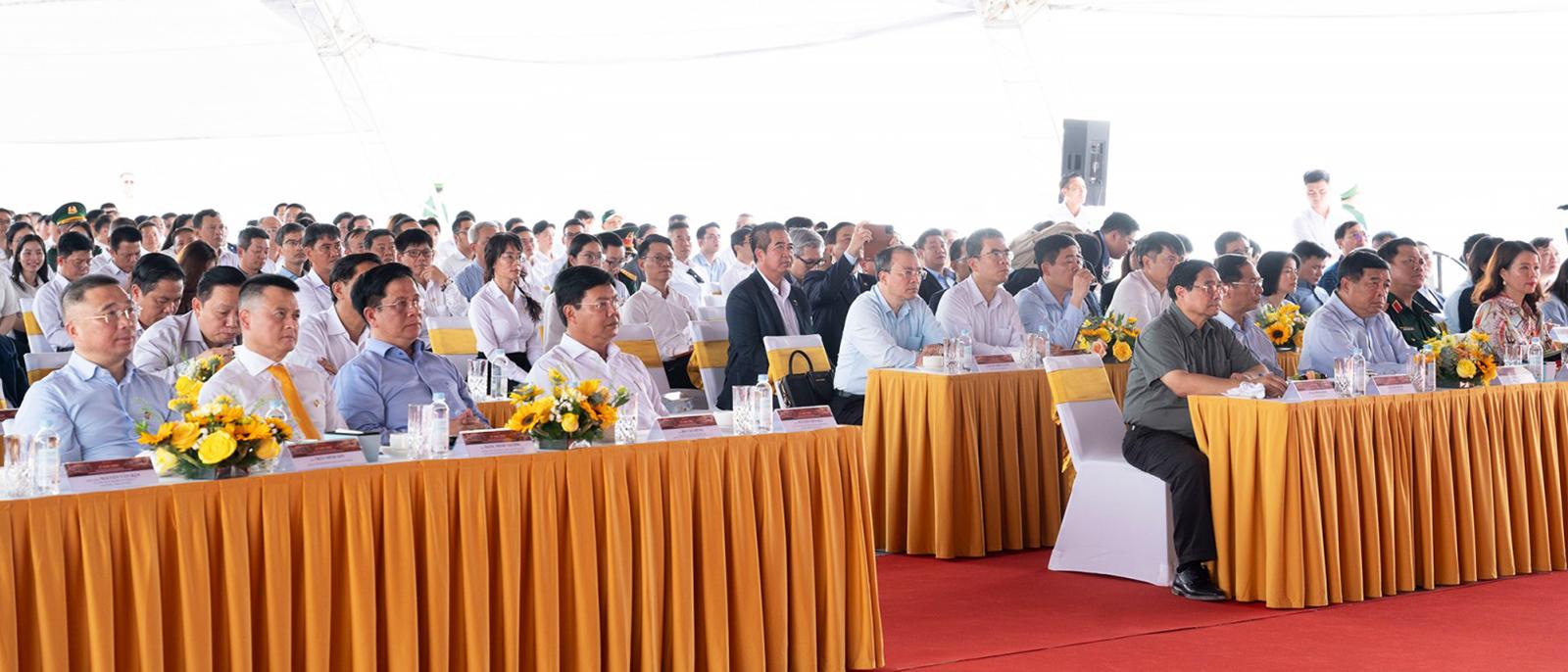 Thủ tướng Chính phủ Phạm Minh Chính dự lễ khởi công hai dự án APEC 2027 tại Phú Quốc