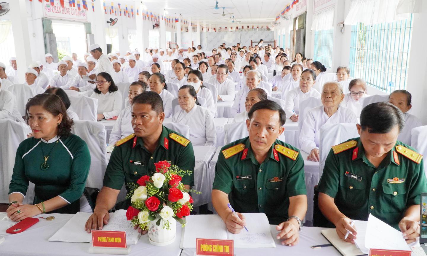 Bồi dưỡng kiến thức quốc phòng và an ninh cho chức sắc, chức việc Hội Thánh Cao Đài Bạch Y
