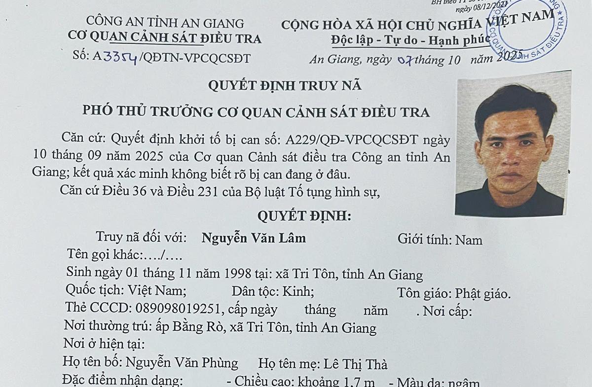 Bắt đối tượng truy nã đang lẩn trốn