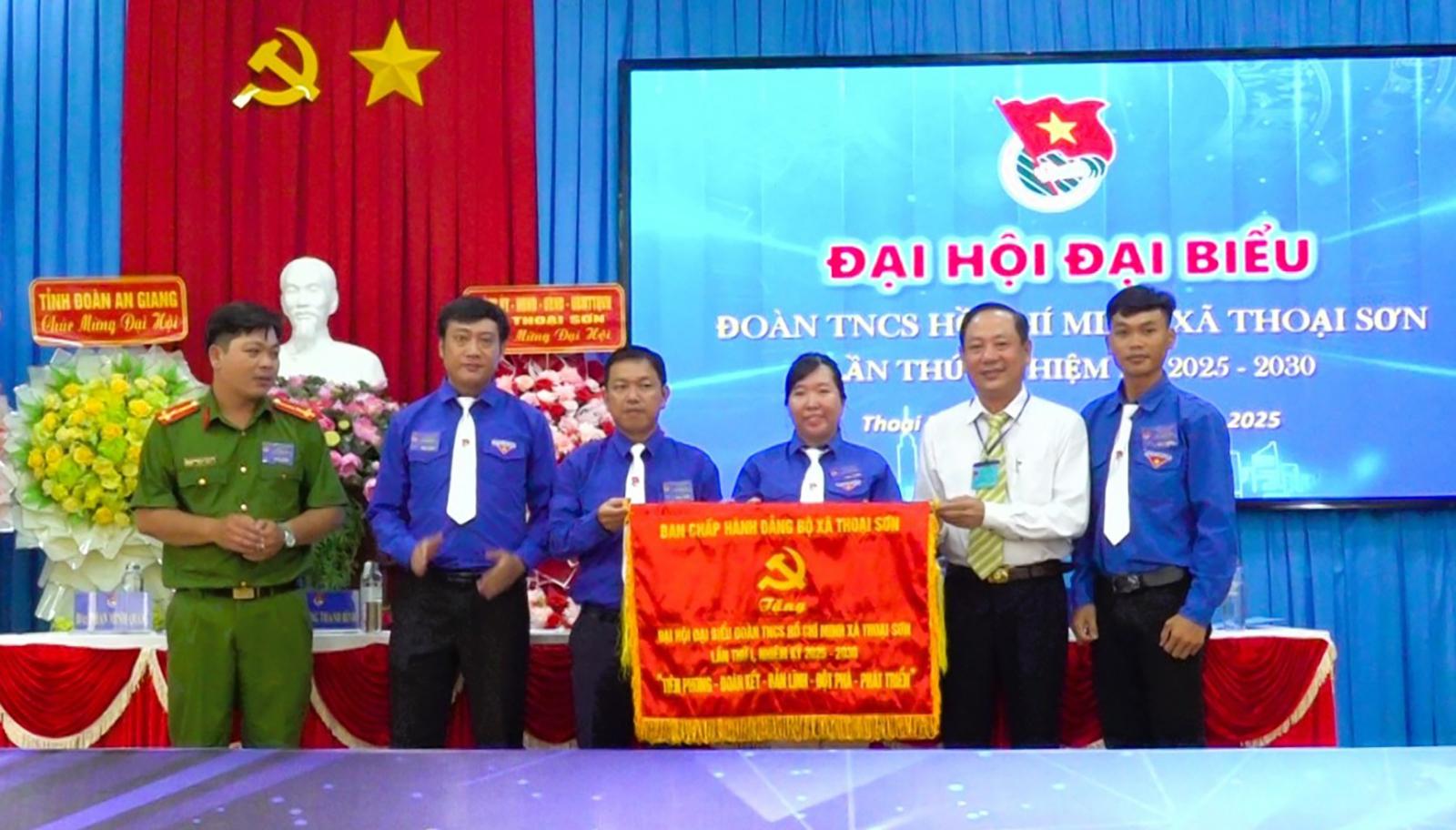 Đại hội đại biểu Đoàn Thanh niên Cộng sản Hồ Chí Minh xã Thoại Sơn nhiệm kỳ 2025 - 2030