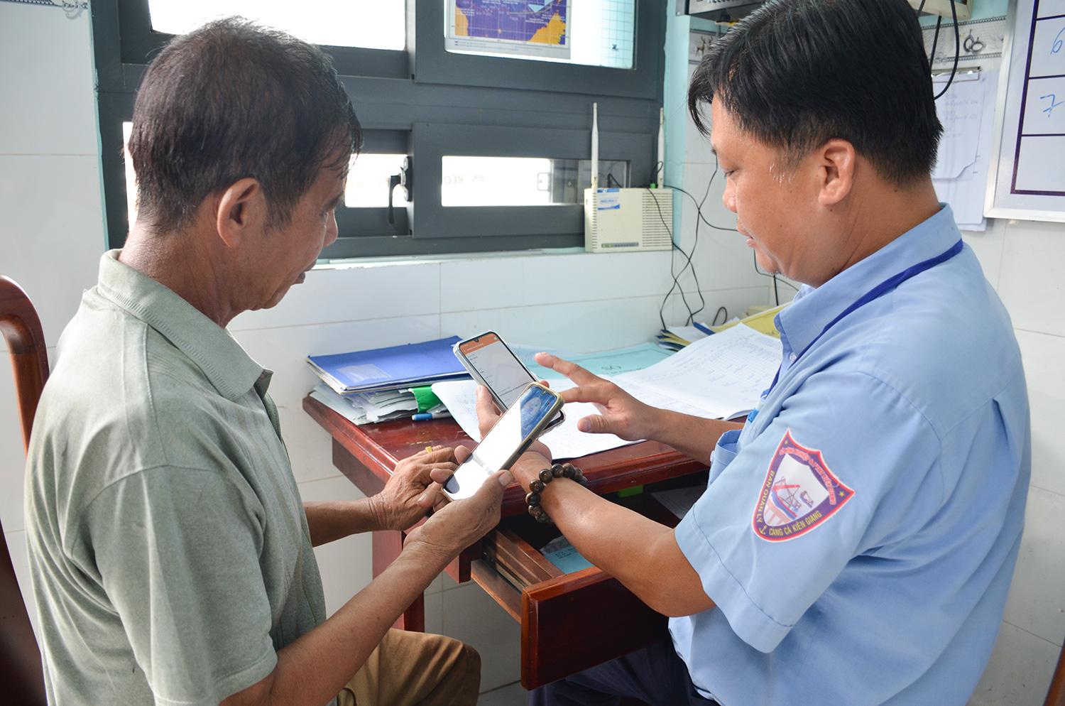 Số hóa quản lý tàu cá