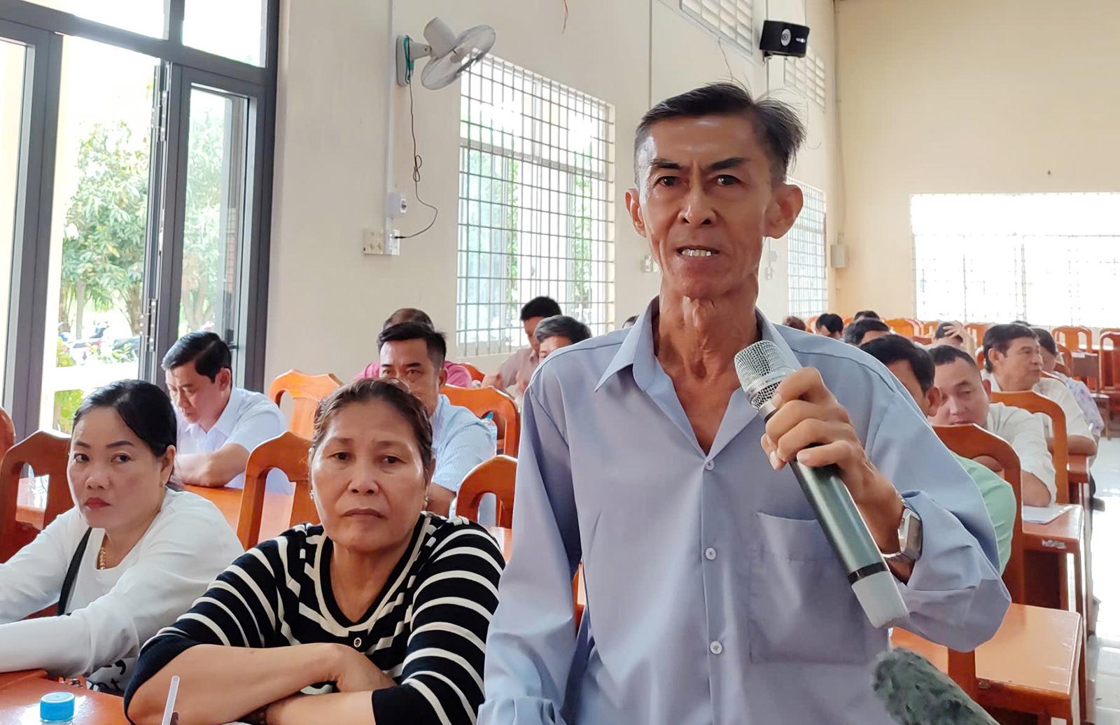 Tổ Đại biểu HĐND tỉnh An Giang tiếp xúc cử tri xã Bình Thạnh Đông và xã Hòa Lạc