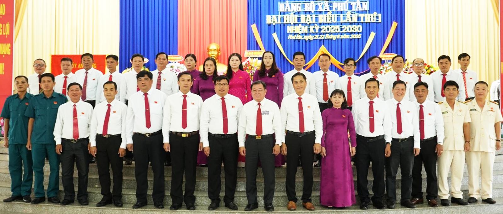 Đại hội Đảng bộ xã Phú Tân, nhiệm kỳ 2025- 2030