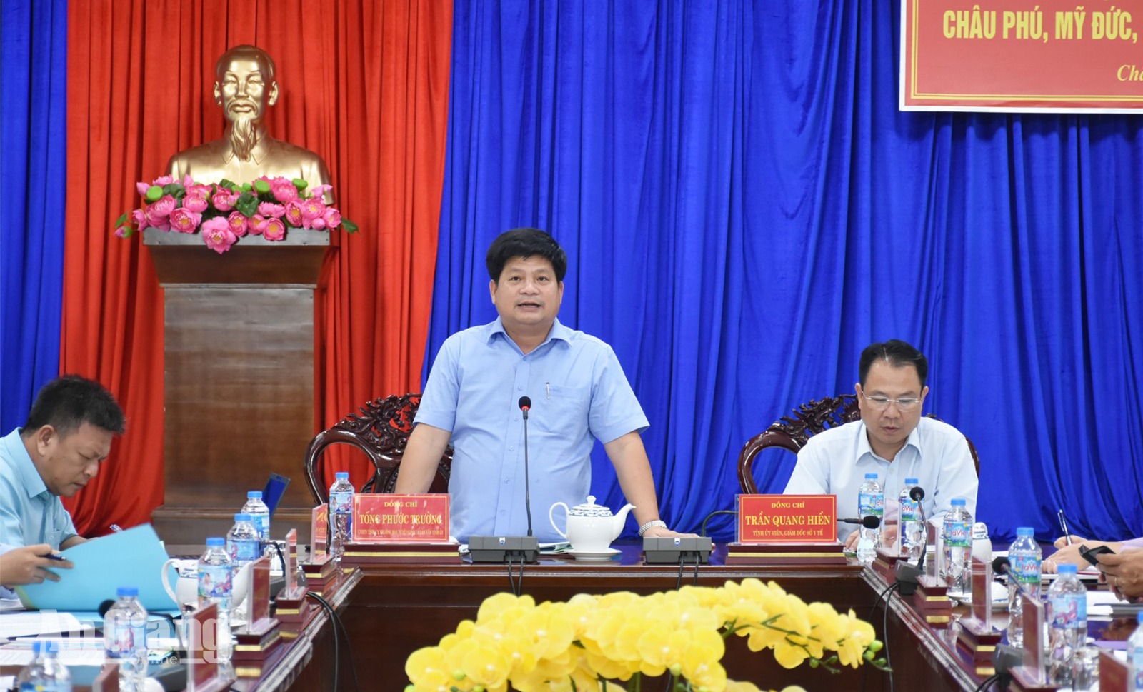 Tổ Công tác Ban Thường vụ Tỉnh ủy An Giang yêu cầu 5 xã đẩy nhanh đầu tư công, thu ngân sách