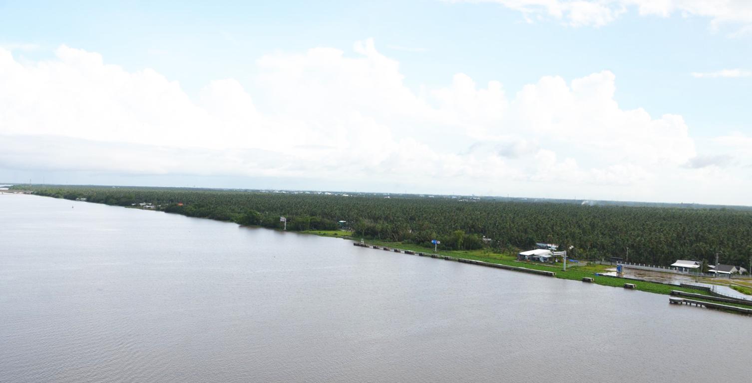 Cảnh báo ngập lụt do triều cường tại khu vực ven sông Cái Lớn, Cái Bé