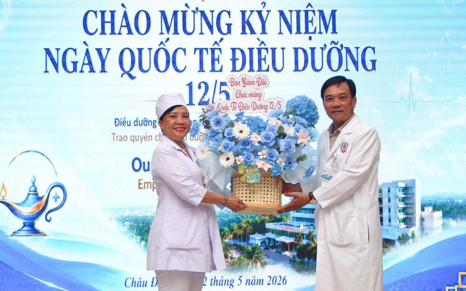 Bệnh viện Đa khoa Châu Đốc họp mặt kỷ niệm ngày quốc tế điều dưỡng 12/5