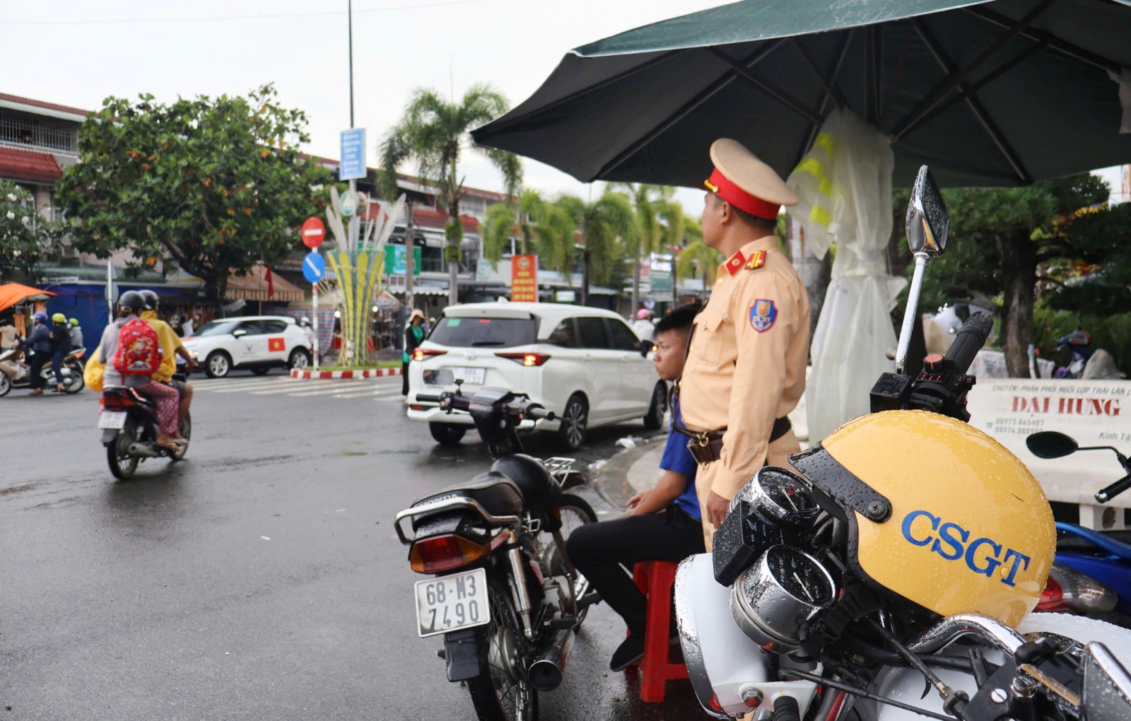 Đảm bảo trật tự, an toàn giao thông dịp Lễ hội Nguyễn Trung Trực