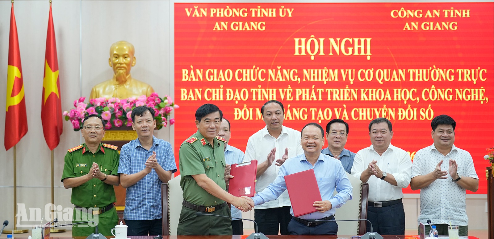 Công an An Giang tiếp nhận vai trò Cơ quan thường trực Ban Chỉ đạo về khoa học, công nghệ