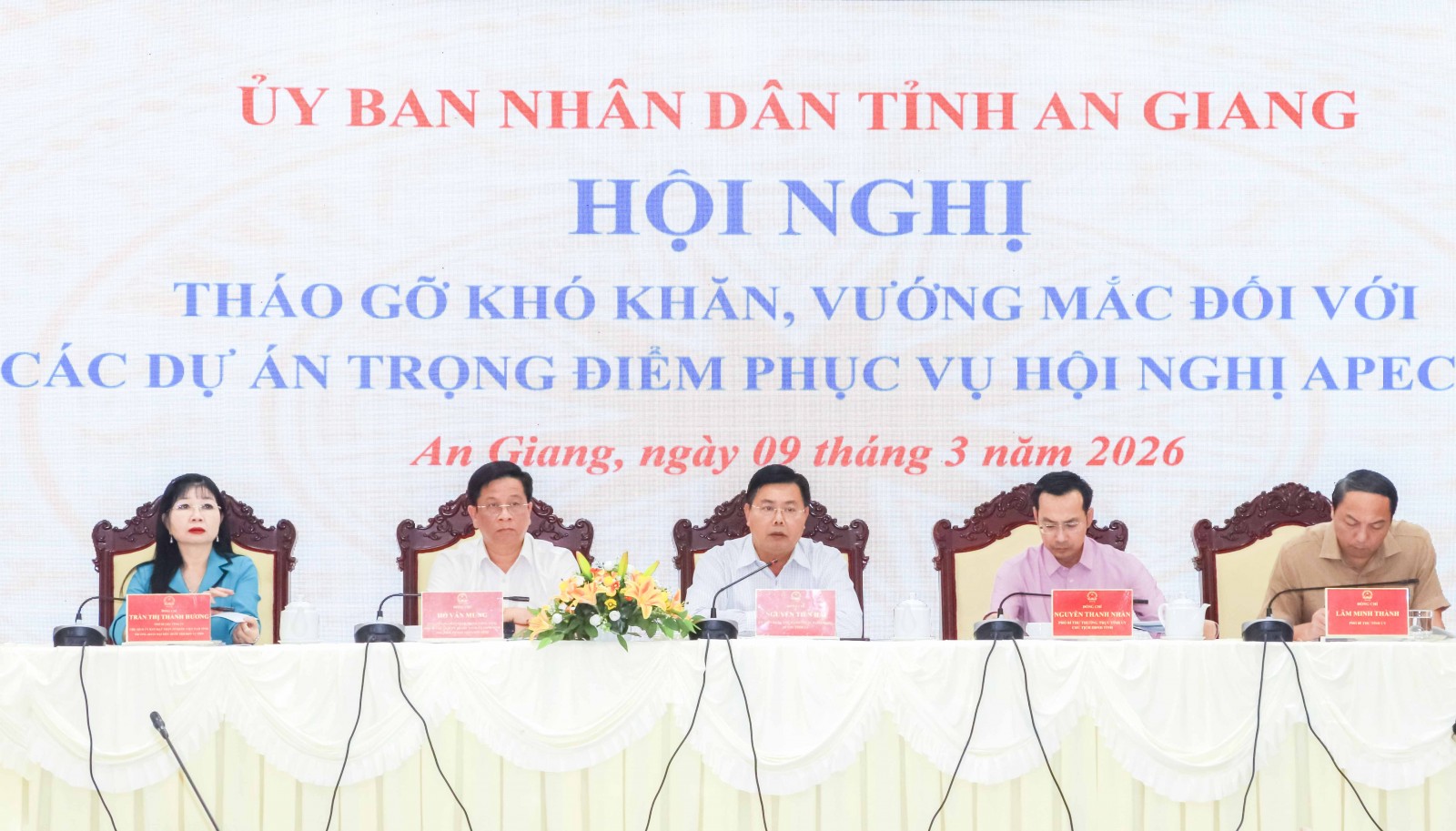 An Giang tháo gỡ vướng mắc đối với các dự án trọng điểm phục vụ APEC 2027 tại Phú Quốc