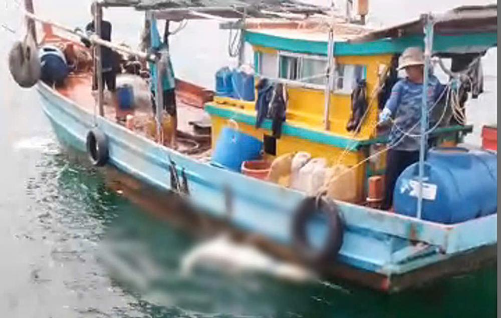 Phát hiện một thi thể nam trôi trên biển khu vực Xẻo Nhàu