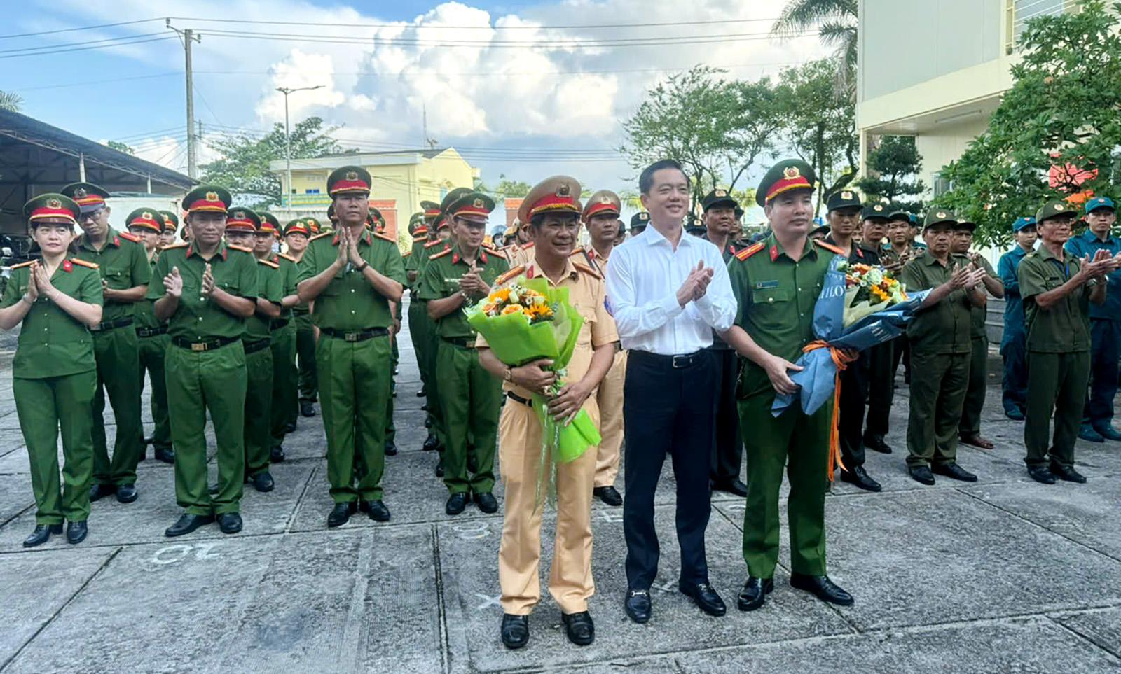 Phú Quốc: Ra quân thực hiện cao điểm đảm bảo trật tự, an toàn giao thông
