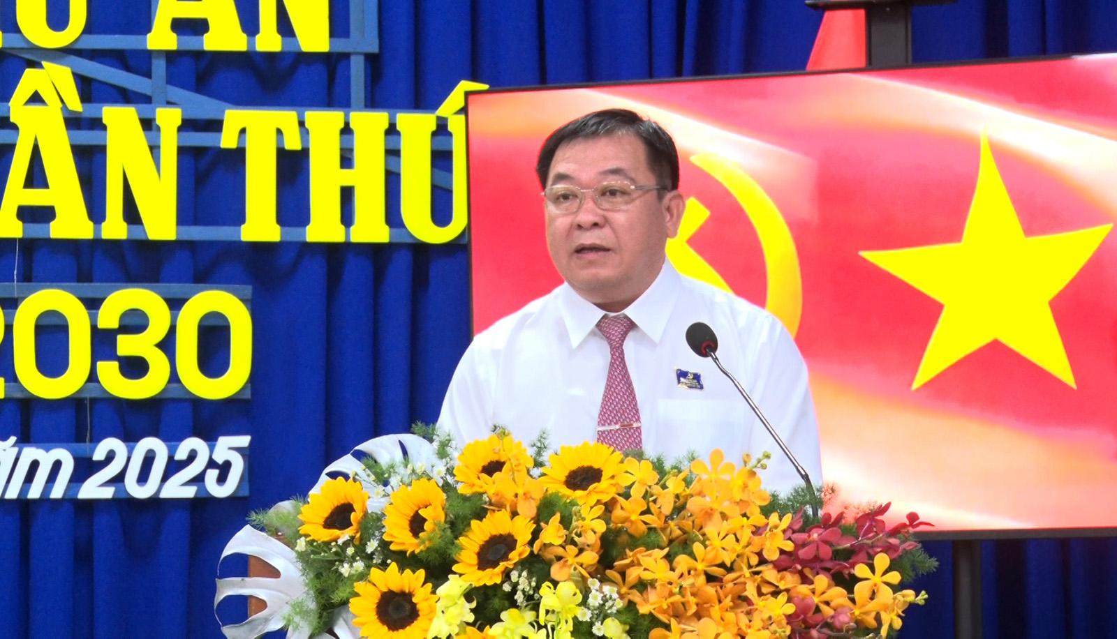 Đại hội đại biểu Đảng bộ xã Phú An nhiệm kỳ 2025 - 2030