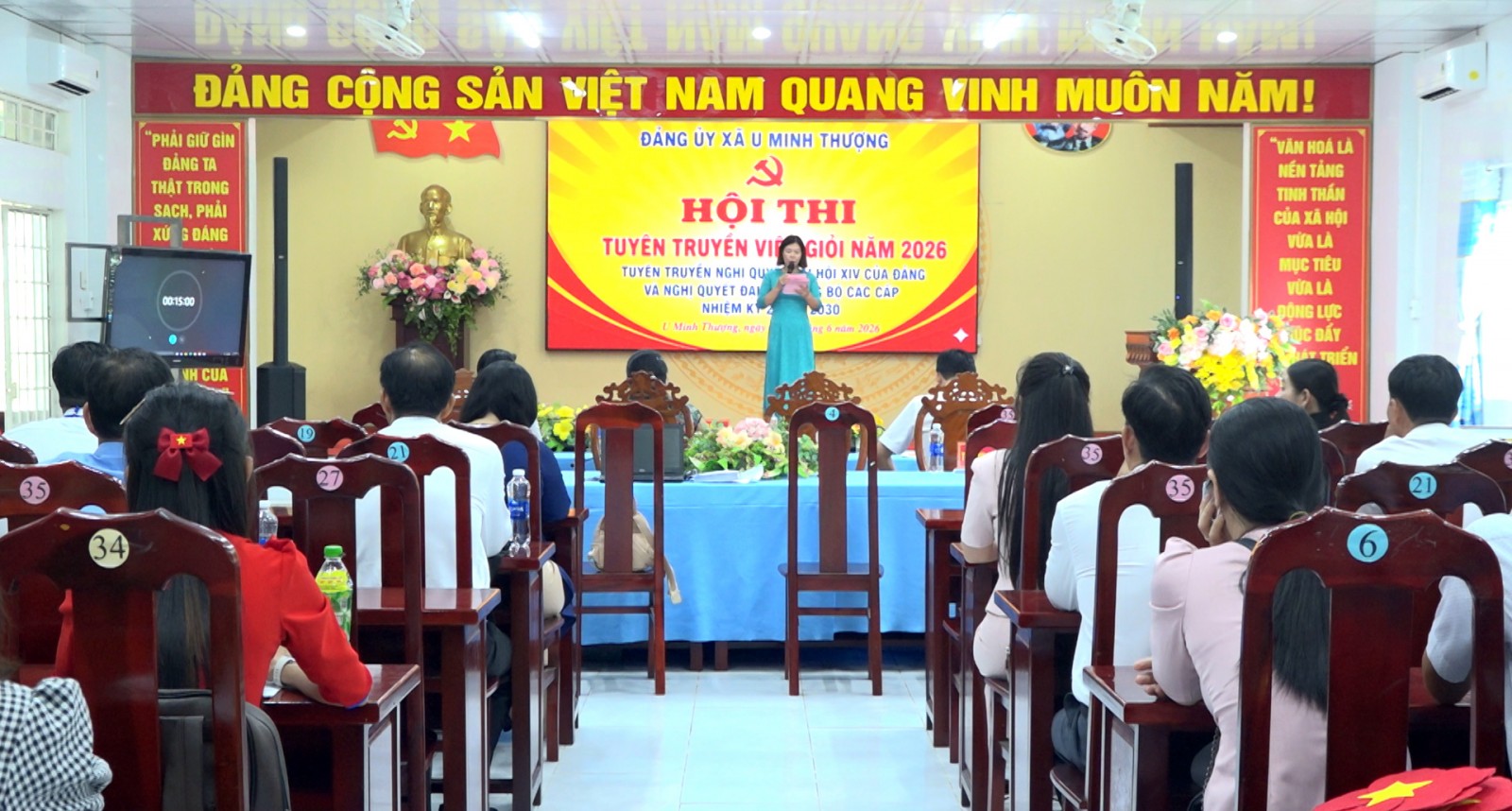Hội thi Tuyên truyền viên giỏi xã U Minh Thượng năm 2026