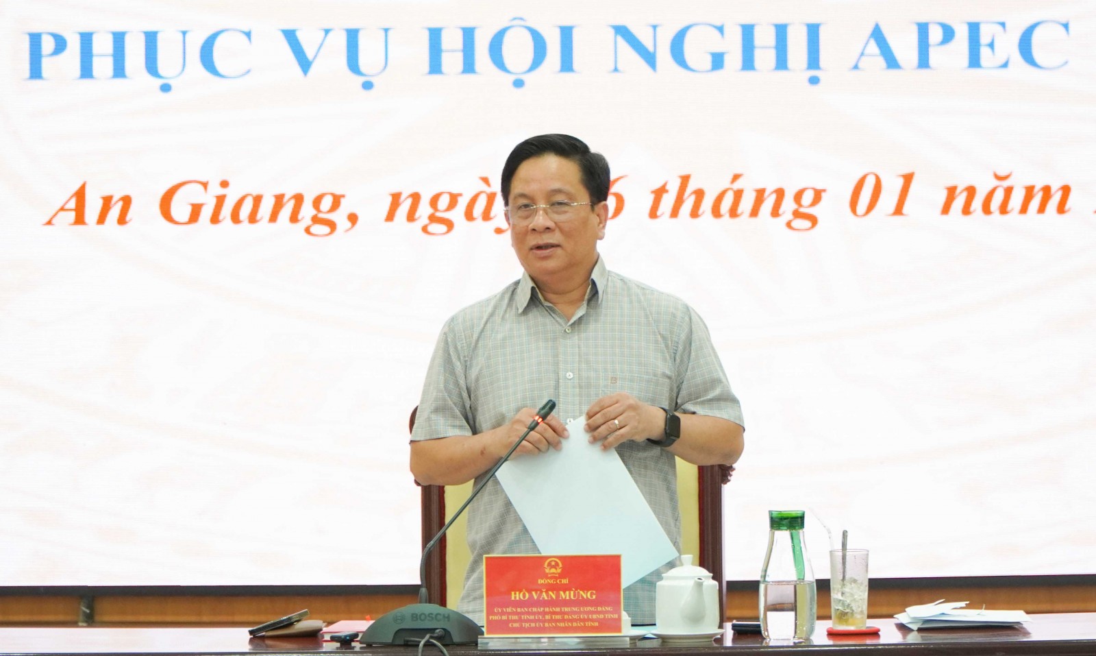 An Giang tăng tốc giải phóng mặt bằng các công trình hạ tầng APEC 2027