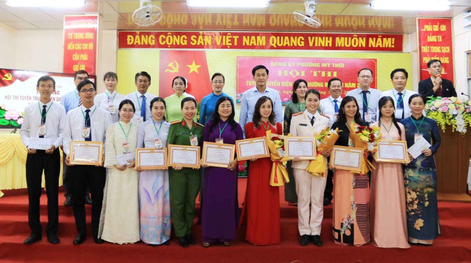 Các thí sinh xuất sắc tham Hội thi
