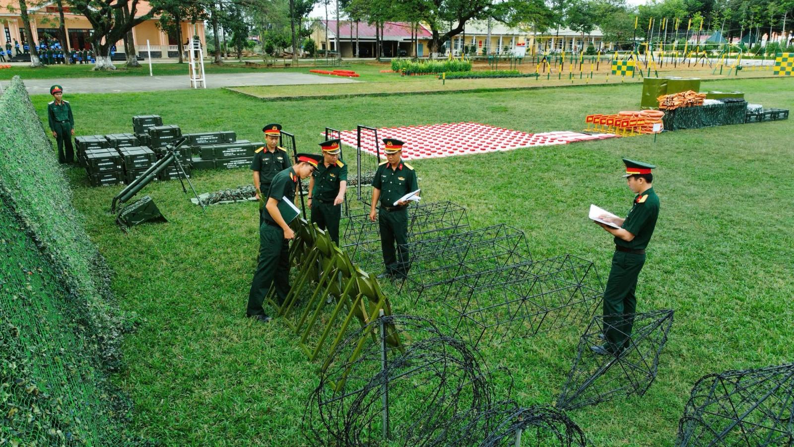 Trung đoàn 20 tổ chức Hội thi Công tác chuẩn bị huấn luyện năm 2026