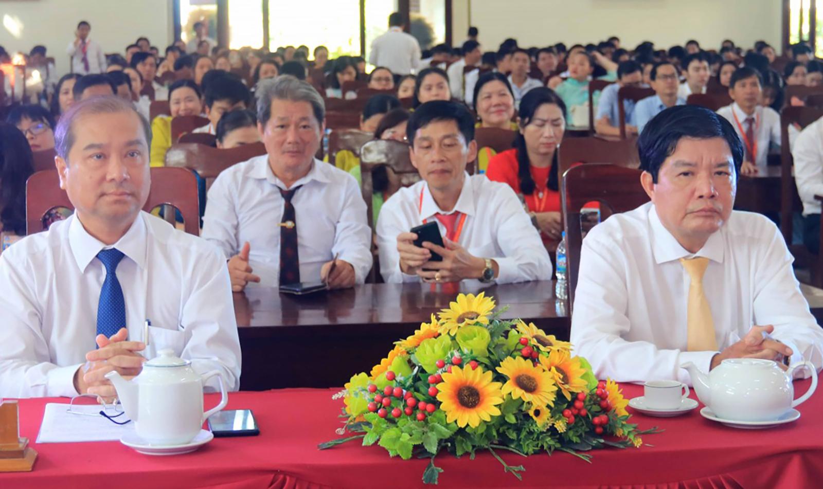 Lễ kỷ niệm 137 năm Ngày sinh Chủ tịch Tôn Đức Thắng và khai giảng năm học mới Đại biểu tham dự Lễ khai giảng năm học 2025 -2026