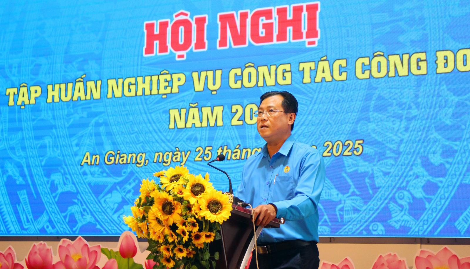 Sau sáp nhập, An Giang có 114.891 đoàn viên công đoàn