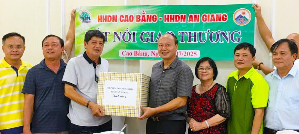 Hiệp hội Doanh nghiệp tỉnh An Giang kết nối giao thương tại hai tỉnh Cao Bằng, Vĩnh Phúc