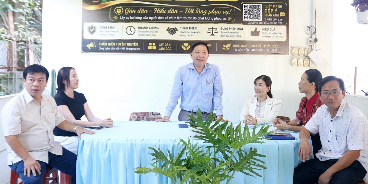 Xã An Châu ra mắt mô hình “Cà phê công vụ - vì dân phục vụ”