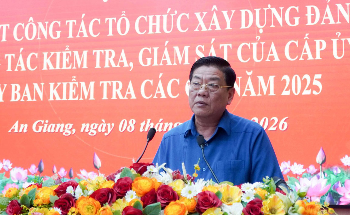 Công tác xây dựng Đảng, kiểm tra, giám sát năm 2025: Chủ động đổi mới, vận hành thông suốt sau sắp xếp