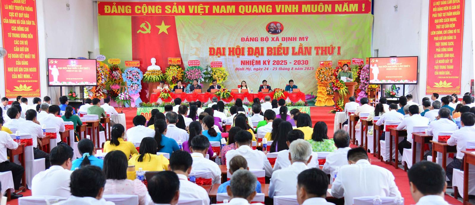 Định Mỹ phấn đấu hoàn thành tiêu chí xã nông thôn mới kiểu mẫu