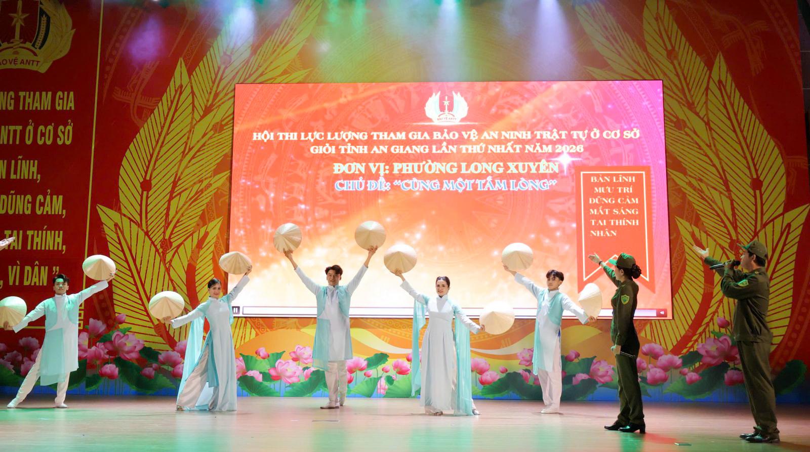 An Giang bế mạc Hội thi lực lượng tham gia bảo vệ an ninh trật tự ở cơ sở giỏi lần thứ I năm 2026