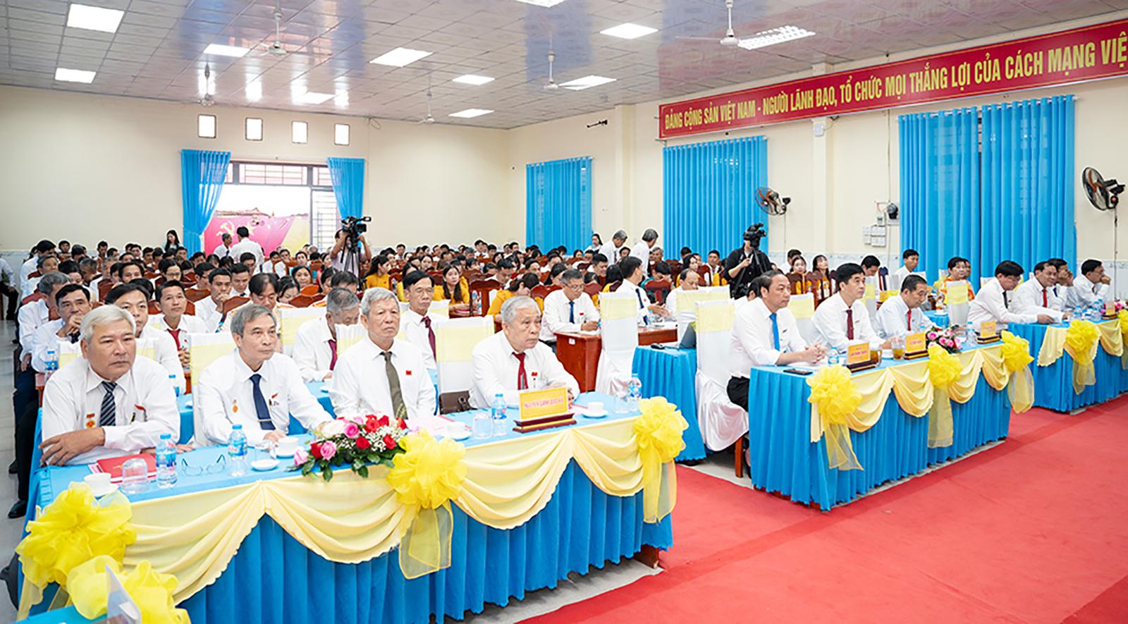 Phó Bí thư Tỉnh ủy An Giang Lâm Minh Thành dự Đại hội đại biểu Đảng bộ xã Cần Đăng