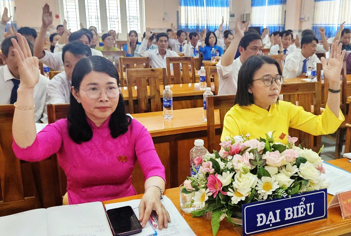 HĐND xã Ba Chúc tổ chức kỳ họp thứ 3, thông qua nhiều nội dung quan trọng