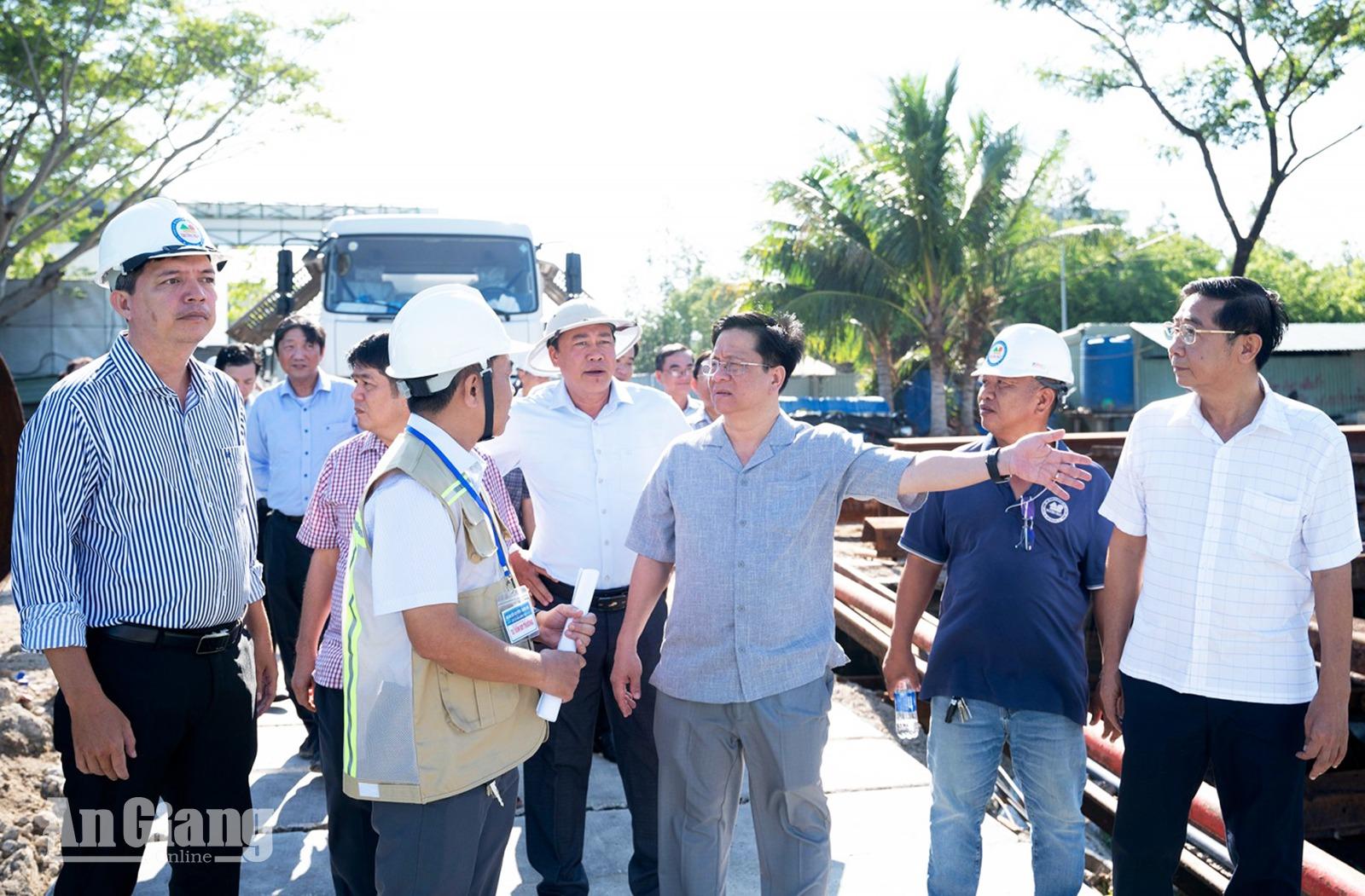 Chủ tịch UBND tỉnh Hồ Văn Mừng: Chấm dứt hợp đồng với nhà thầu vi phạm, chậm tiến độ