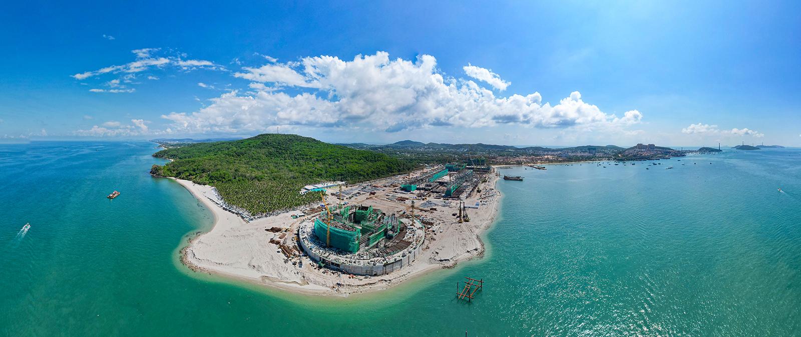 Khẩn trương thi công các dự án Trung tâm Hội nghị và Triển lãm APEC 2027