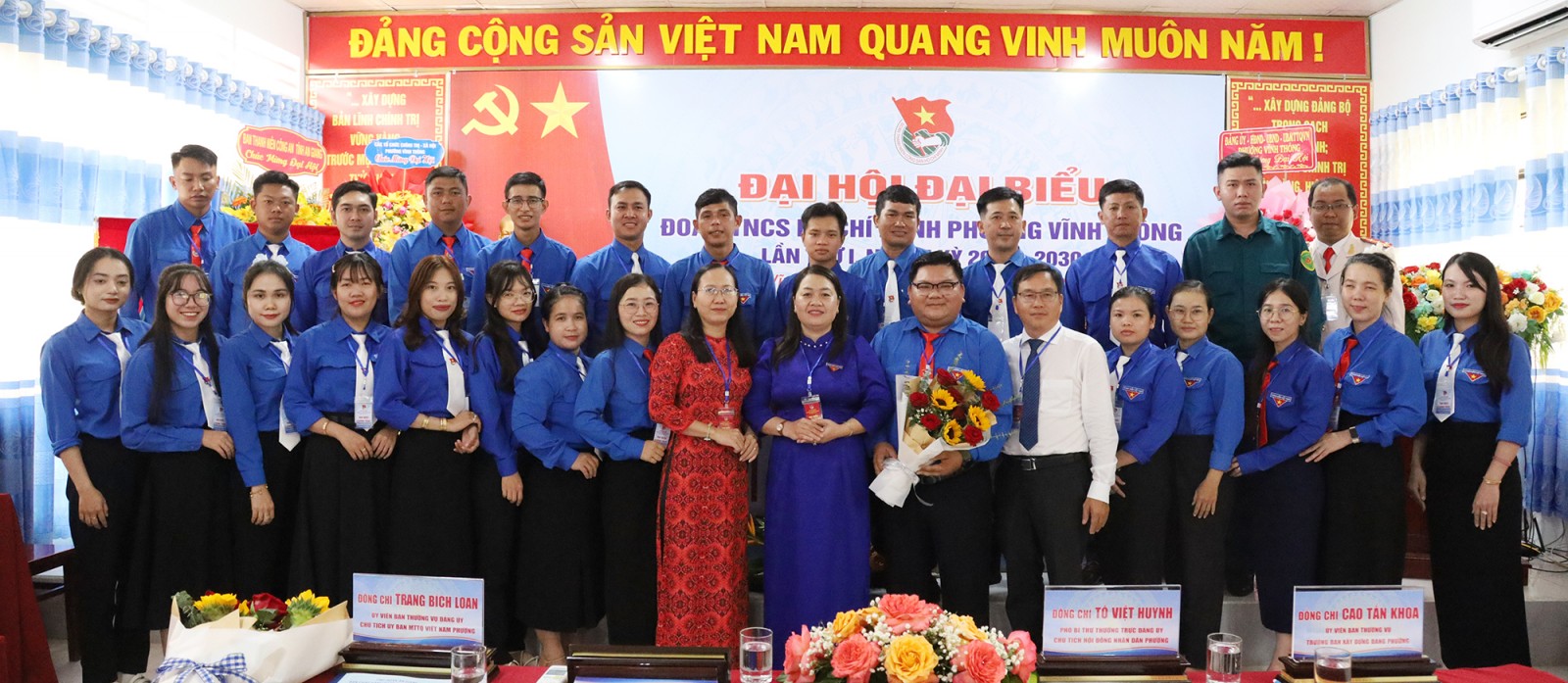 Đại hội đại biểu Đoàn Thanh niên Cộng sản Hồ Chí Minh phường Vĩnh Thông lần thứ I
