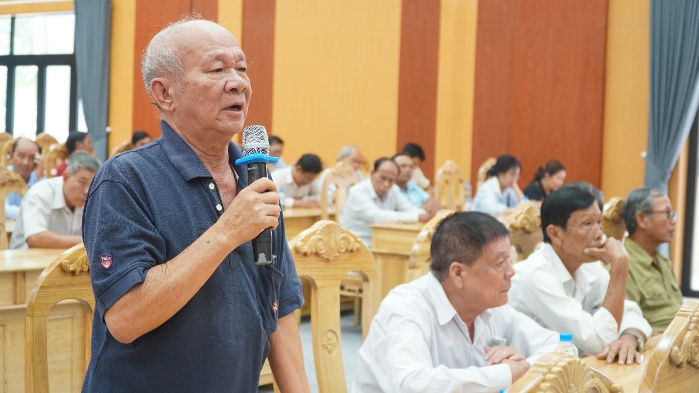 Phó Bí thư Thường trực Tỉnh ủy An Giang Nguyễn Thanh Nhàn tiếp xúc cử tri phường Hà Tiên, Tô Châu