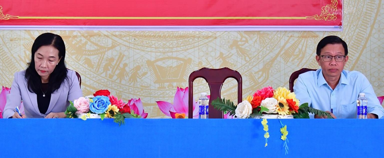 Đại biểu HĐND tỉnh An Giang tiếp xúc cử tri xã Đông Thái