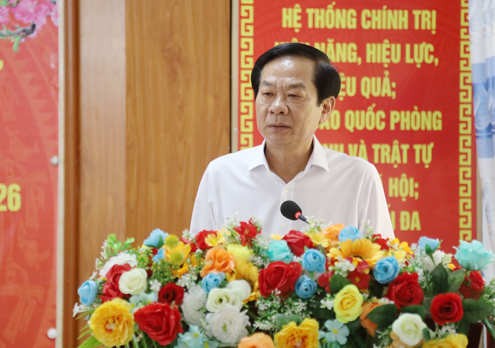 Bộ trưởng Bộ Nội vụ Đỗ Thanh Bình thăm, chúc tết tại An Giang
