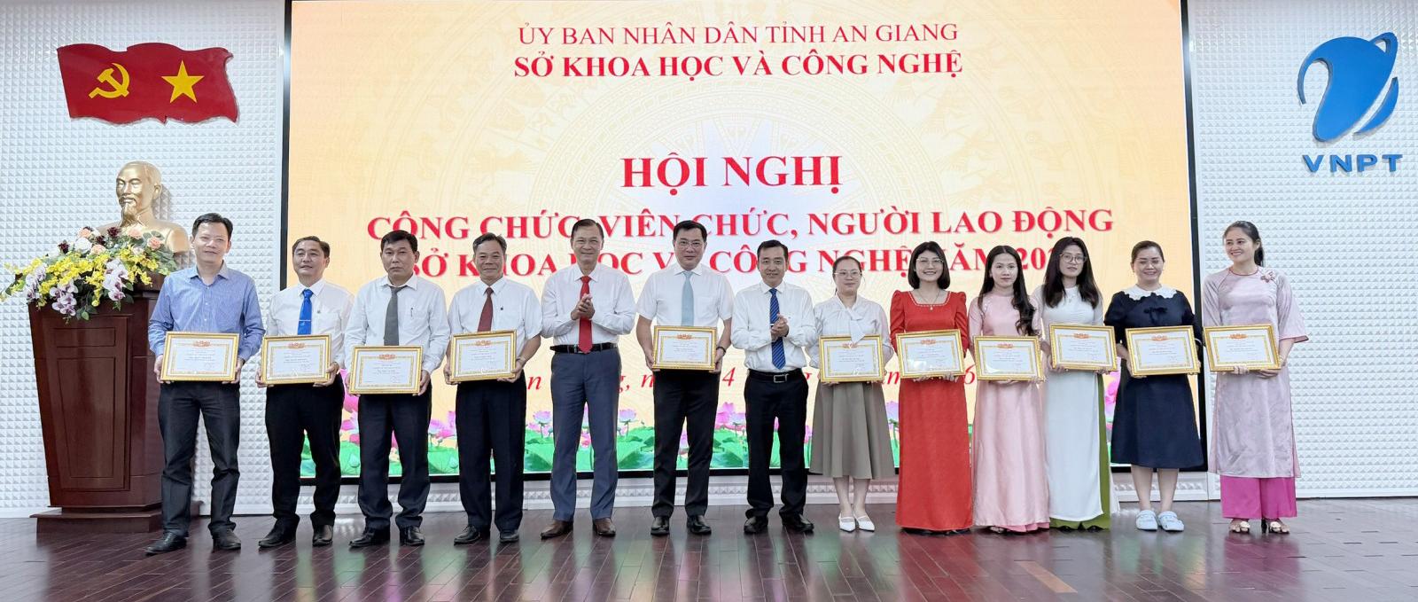 Sở Khoa học và Công nghệ tỉnh An Giang phấn đấu hoàn thành tốt nhiệm vụ năm 2026