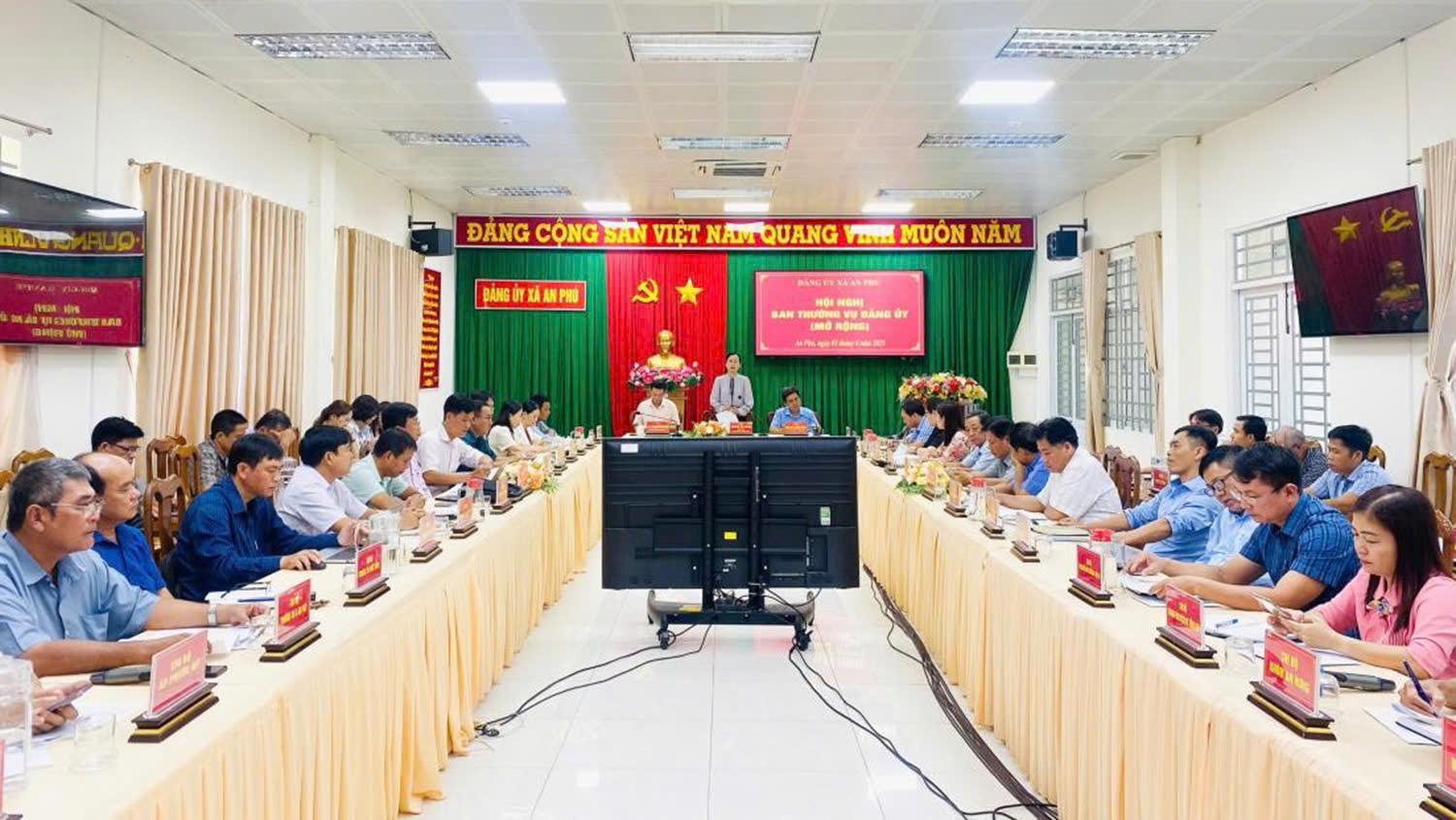 Xã An Phú triển khai nhiệm vụ trọng tâm tháng 8/2025