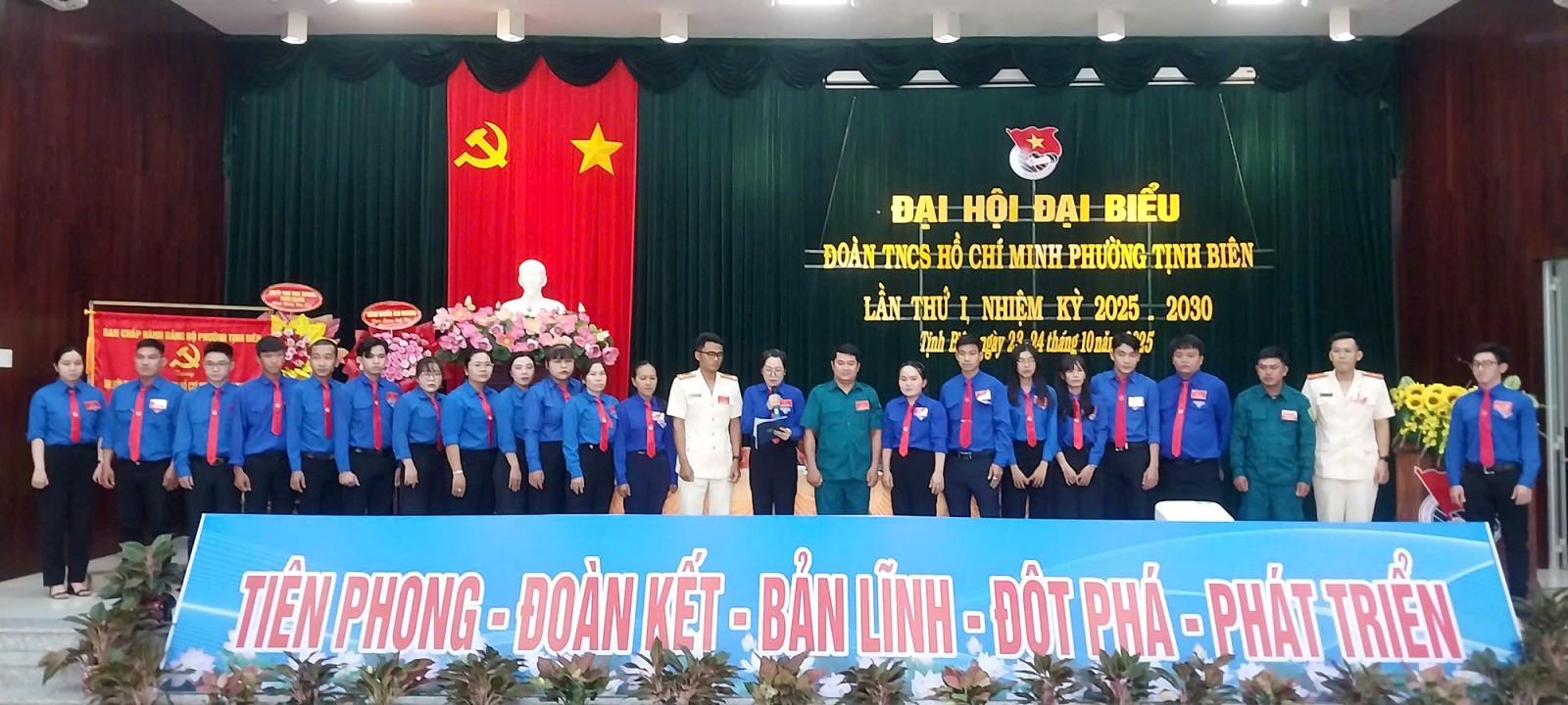 Đoàn phường Tịnh Biên thực hiện đạt và vượt 100% chỉ tiêu nghị quyết