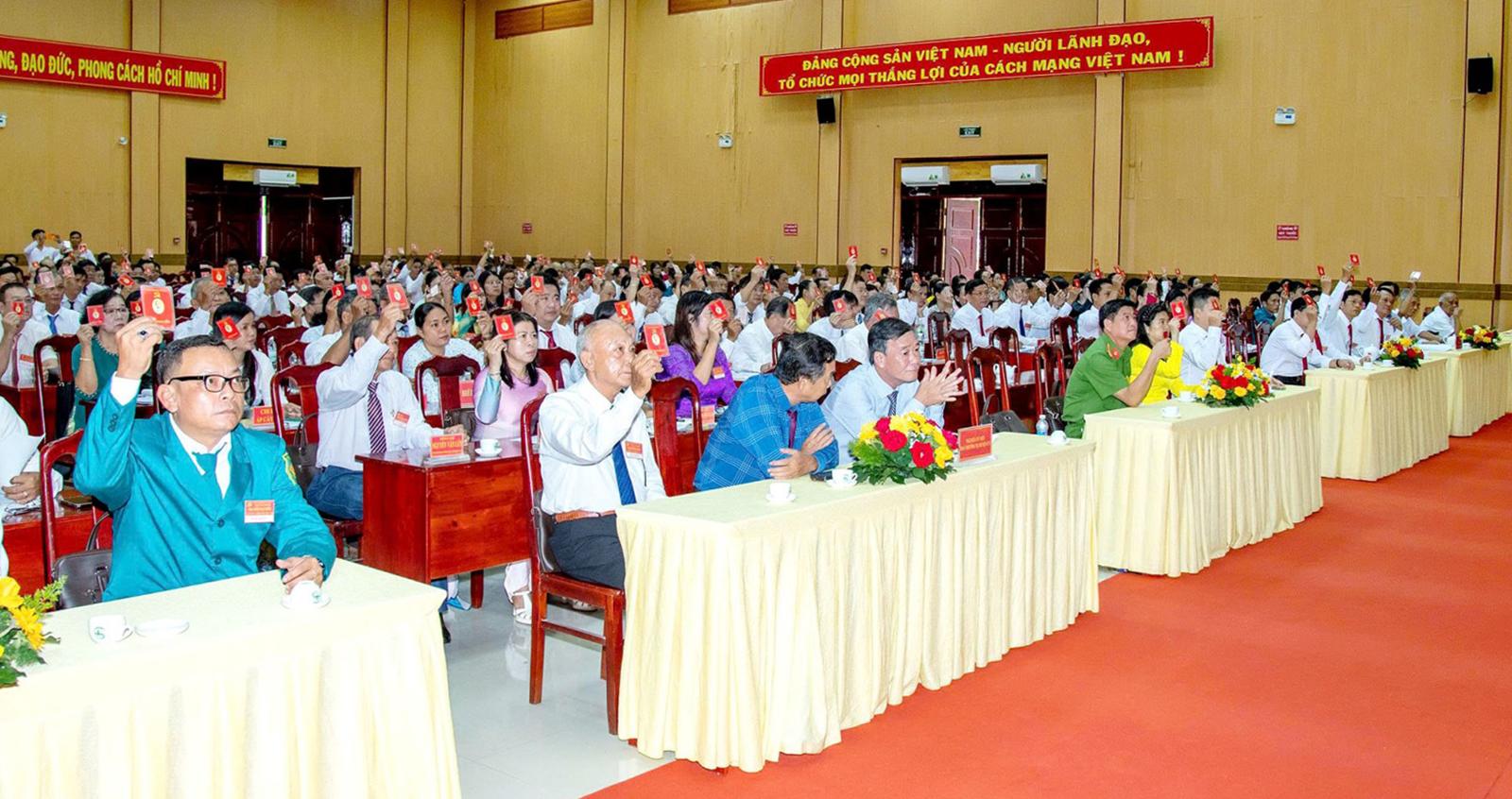 Đại hội đại biểu Đảng bộ xã Tri Tôn, nhiệm kỳ 2025 - 2030