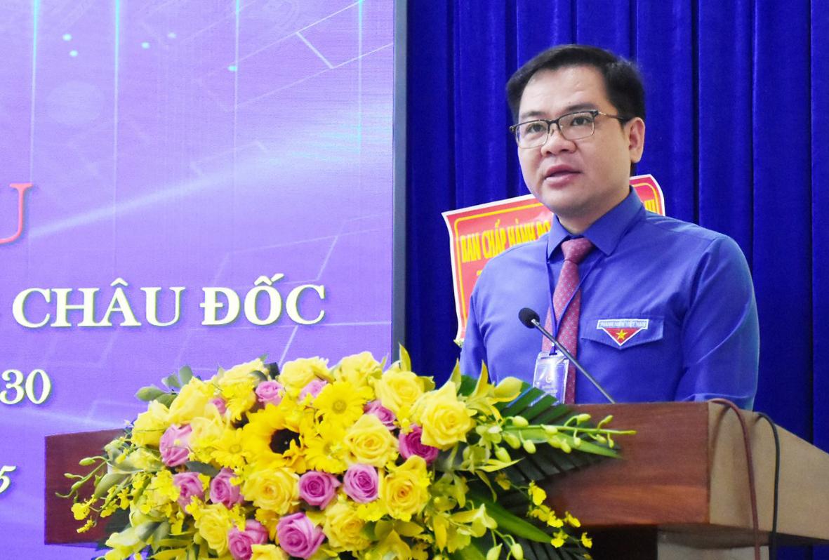 Đại hội điểm Đoàn Thanh niên Cộng sản Hồ Chí Minh phường Châu Đốc nhiệm kỳ 2025 - 2030