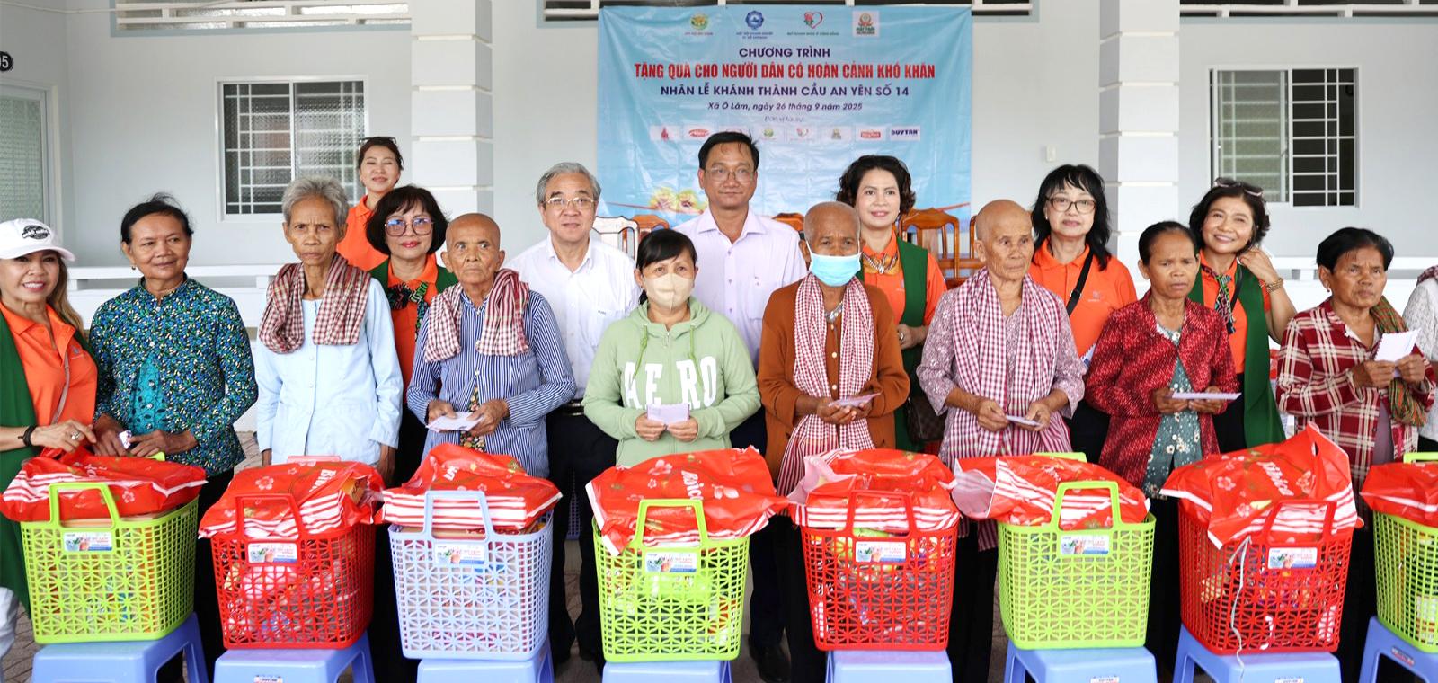 Khánh thành 2 cầu giao thông tại xã Ô Lâm