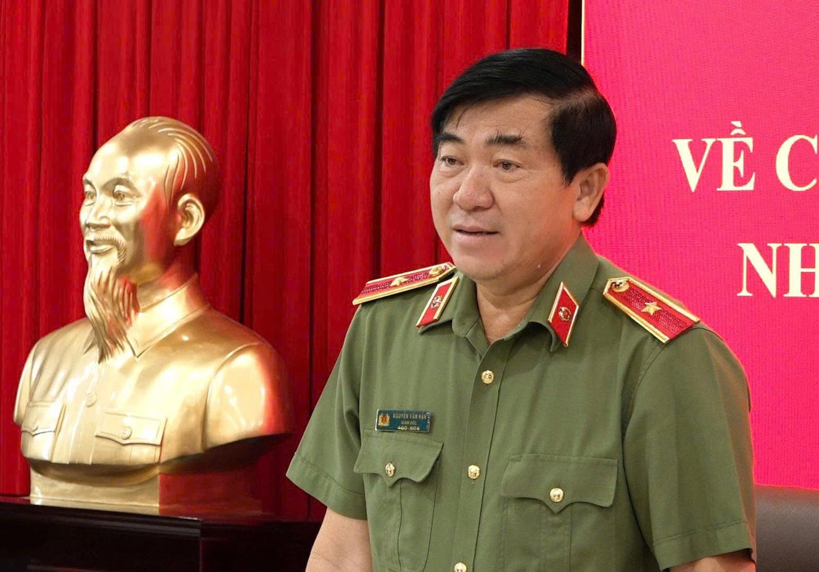 Cục Quản lý xây dựng và doanh trại làm việc với Công an tỉnh An Giang về công tác đầu tư xây dựng