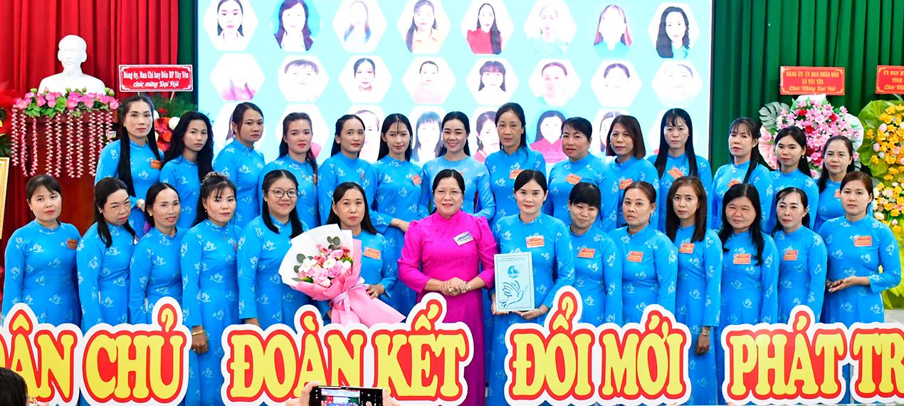 Đại hội đại biểu Hội Liên hiệp Phụ nữ xã Tây Yên lần thứ I