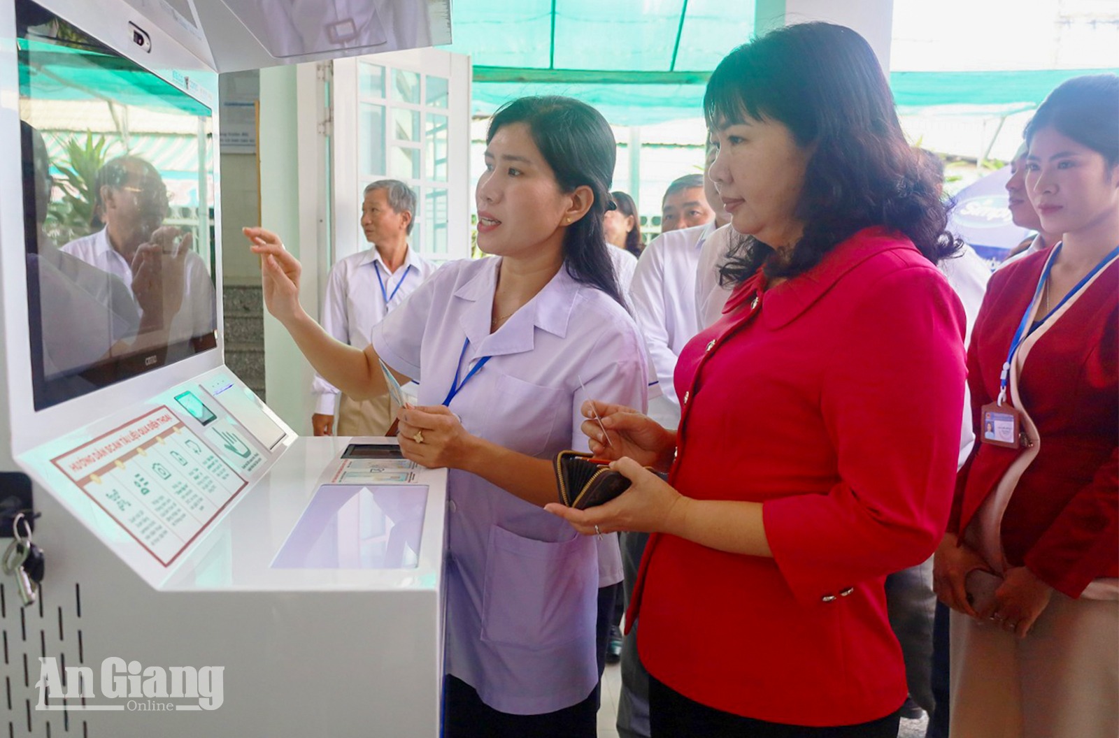 Châu Phú triển khai bệnh án điện tử, đầu tiên ở An Giang