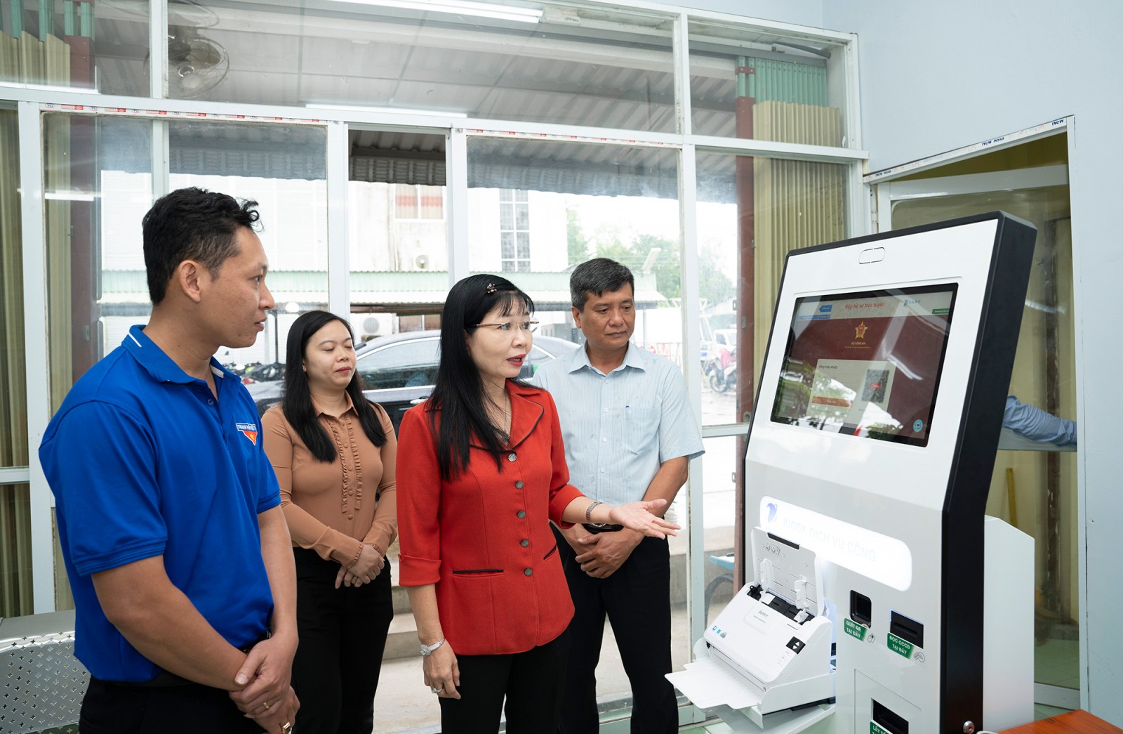 Phó Bí thư Tỉnh ủy An Giang khảo sát, kiểm tra hoạt động tại xã Vĩnh An