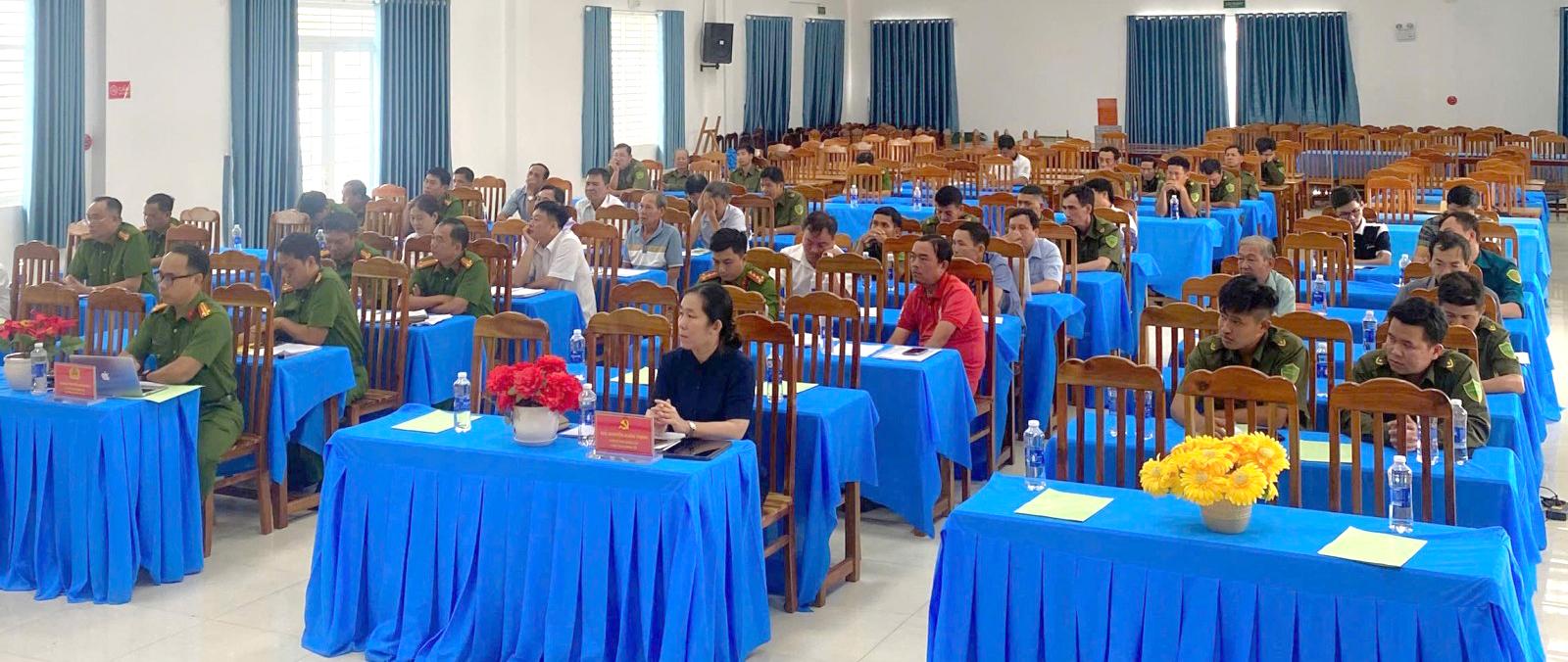 Công an xã Hội An triển khai kế hoạch thực hiện xã không ma túy