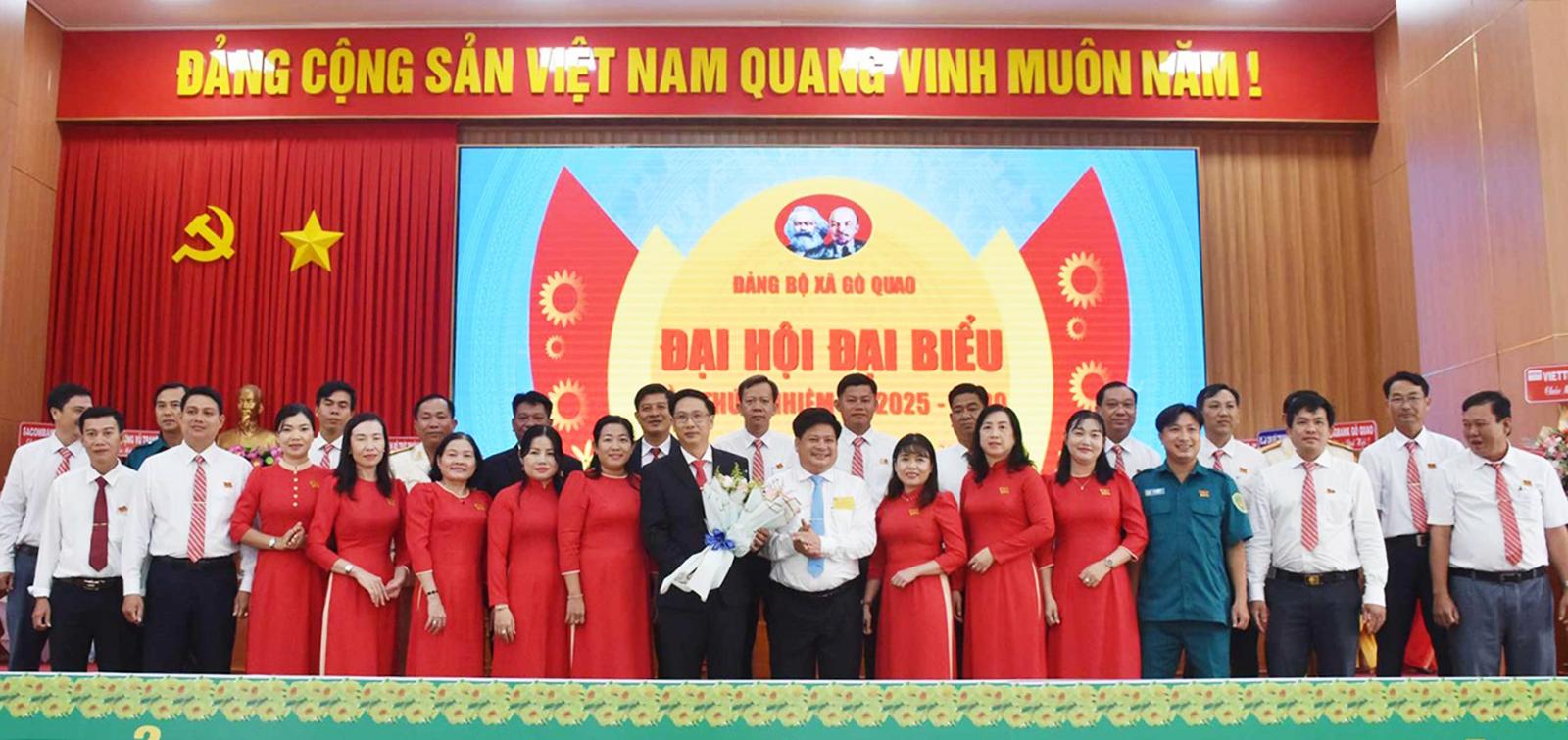 Đại hội đại biểu Đảng bộ xã Gò Quao lần thứ I, nhiệm kỳ 2025 - 2030