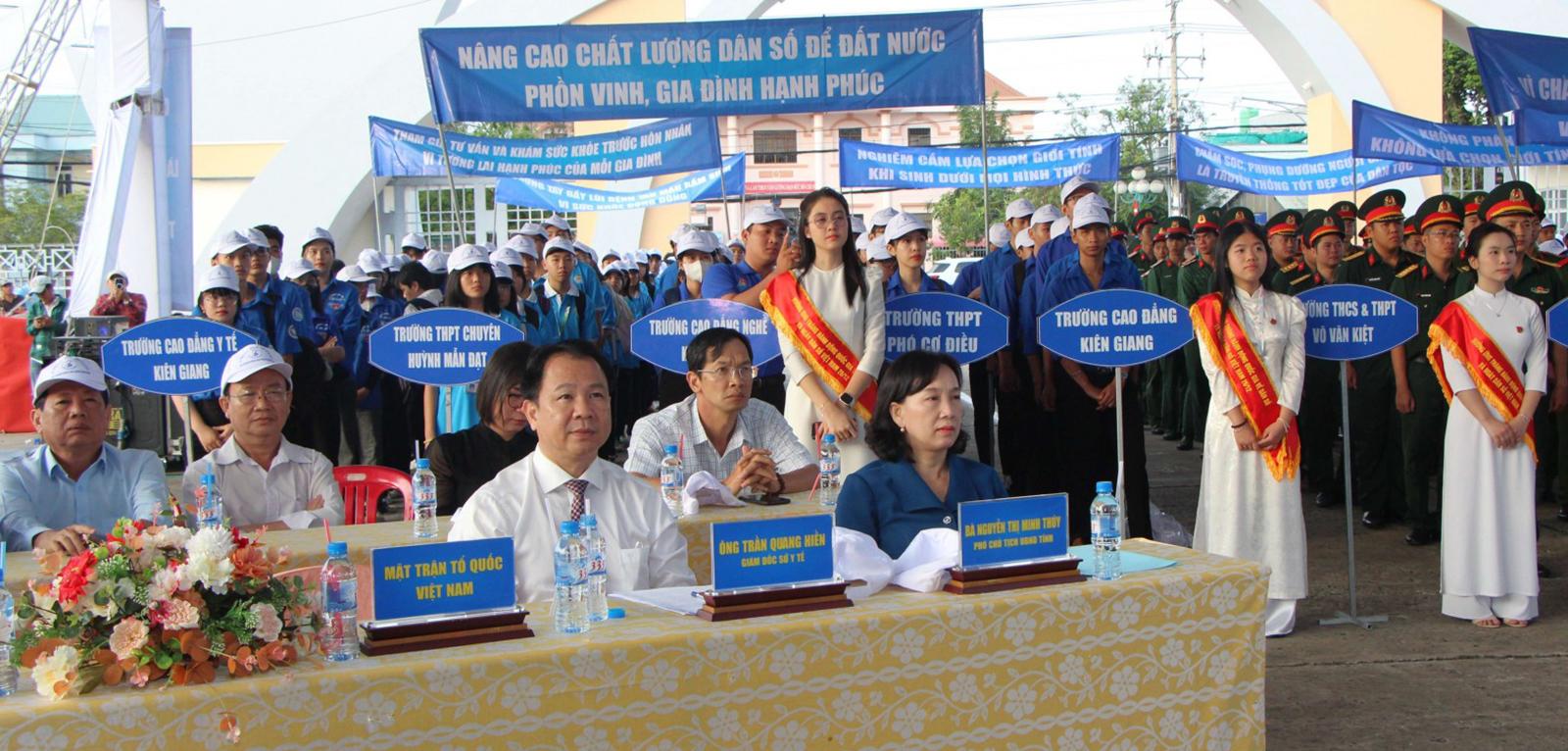 An Giang mít tinh hưởng ứng Tháng hành động quốc gia về dân số và Ngày Dân số Việt Nam 26/12