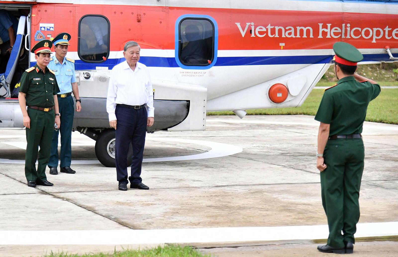 Tổng Bí thư Tô Lâm thăm và làm việc tại đặc khu Thổ Châu